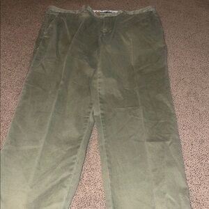 Tommy Bahama green chino pants cotton blend 40/30